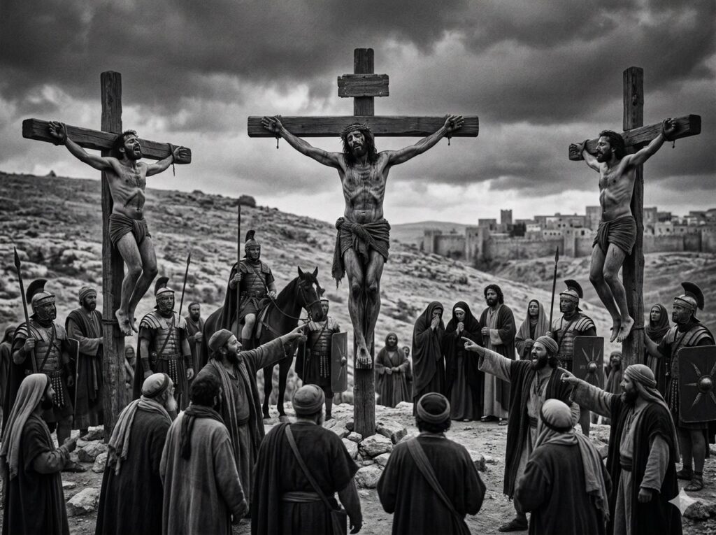 힘 없음의 십자가 헤븐인교회 더원메시지 마가복음 15장